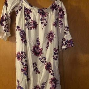 Off the shoulder dress